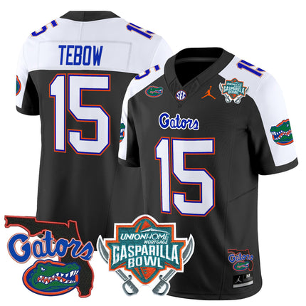 Men's Florida Gators 2025 Gasparilla Bowl Patch Vapor Limited Jersey - All Stitched