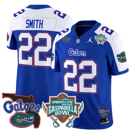 Men's Florida Gators 2025 Gasparilla Bowl Patch Vapor Limited Jersey - All Stitched