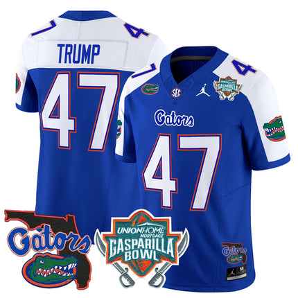 Men's Florida Gators 2025 Gasparilla Bowl Patch Vapor Limited Jersey - All Stitched