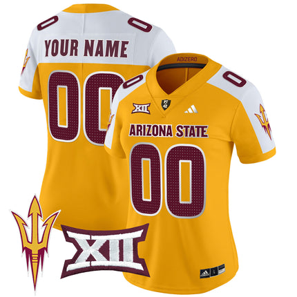 Arizona State Sun Devils 2024 Vapor Limited Custom Jersey V2 - All Stitched