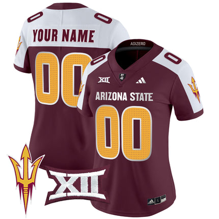 Arizona State Sun Devils 2024 Vapor Limited Custom Jersey V2 - All Stitched