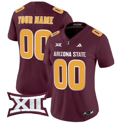 Arizona State Sun Devils 2024 Vapor Limited Custom Jersey V2 - All Stitched