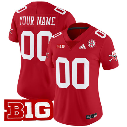 Nebraska Cornhuskers 2024 Vapor Limited Custom Jersey V2 - All Stitched