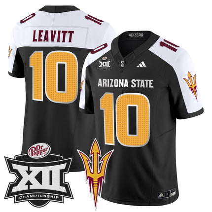 Men's Sun Devils 2024 Big 12 Championship Patch Vapor Limited Jersey V2 - All Stitched