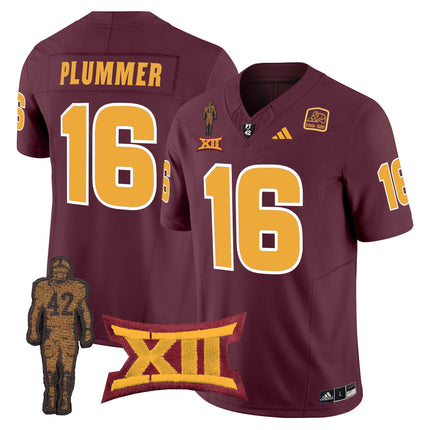 Men's Arizona State Sun Devils 2024 Pat Tillman Honoring Patch Vapor Limited Jersey - All Stitched