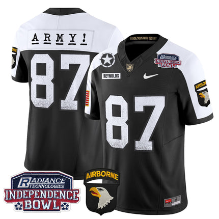 Men's Army Black Knights Independence Bowl Patch 2024 Vapor Limited Jersey - All Stitched