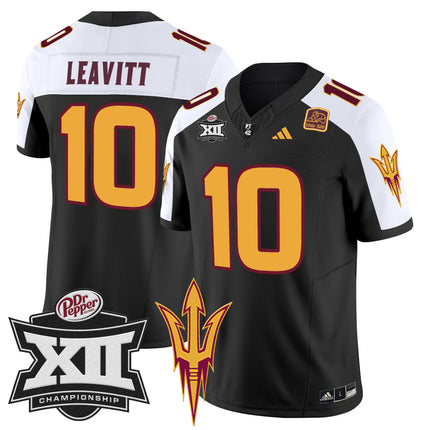 Men's Sun Devils 2024 Big 12 Championship Patch Vapor Limited Jersey - All Stitched