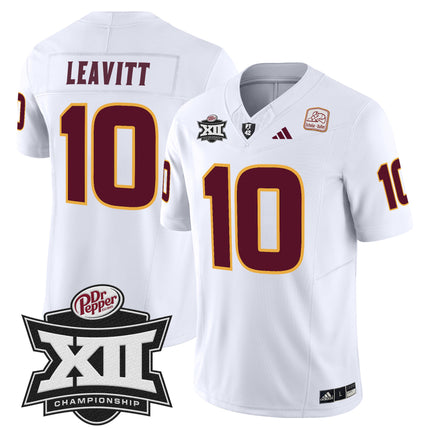 Men's Sun Devils 2024 Big 12 Championship Patch Vapor Limited Jersey - All Stitched