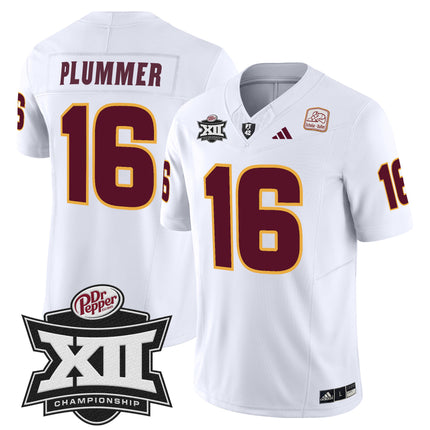 Men's Sun Devils 2024 Big 12 Championship Patch Vapor Limited Jersey - All Stitched