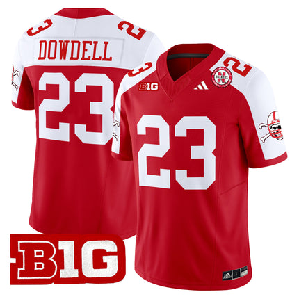 Men's Nebraska Cornhuskers 2024 Vapor Limited Jersey V2 - All Stitched