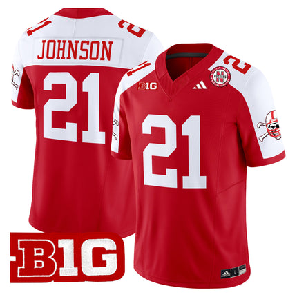 Men's Nebraska Cornhuskers 2024 Vapor Limited Jersey V2 - All Stitched
