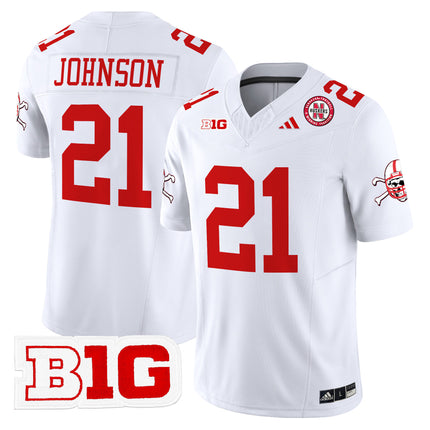 Men's Nebraska Cornhuskers 2024 Vapor Limited Jersey V2 - All Stitched
