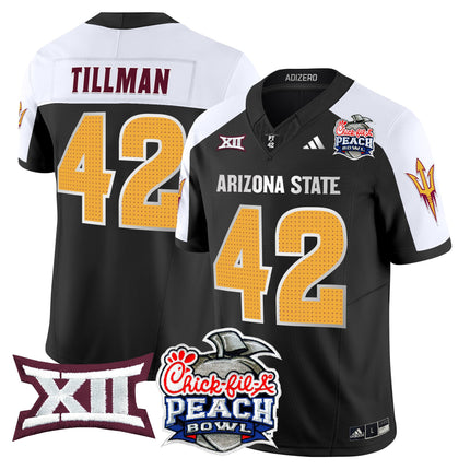 Men's Arizona State Sun Devils 2025 Peach Bowl Vapor Limited Jersey - All Stitched