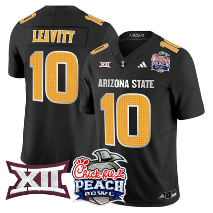 Men's Arizona State Sun Devils 2025 Peach Bowl Vapor Limited Jersey - All Stitched