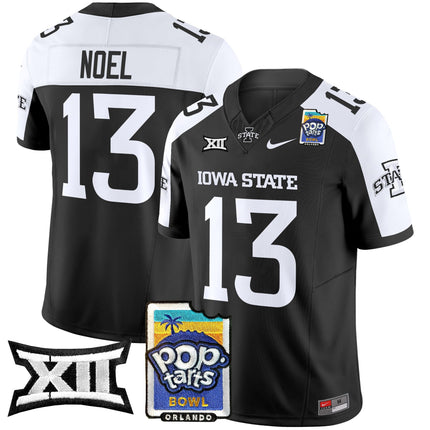 Men's Iowa State Cyclones 2025 PopTarts Bowl Patch Vapor Limited Jersey - All Stitched
