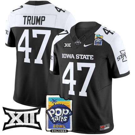 Men's Iowa State Cyclones 2025 PopTarts Bowl Patch Vapor Limited Jersey - All Stitched
