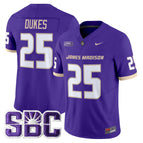 Purple / #25 Dukes / S