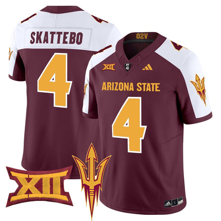Arizona State Sun Devils 2025 Vapor Limited Jersey - All Stitched