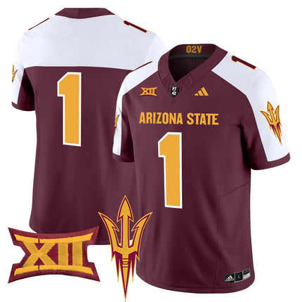 Arizona State Sun Devils 2025 Vapor Limited Jersey - All Stitched