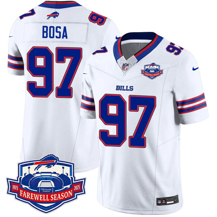 Buffalo Bills 2025 Jersey All Stitched - Farewell to Highmark Stadium