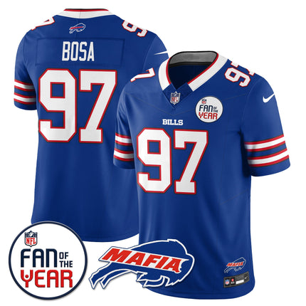 Men's Buffalo Bills "Fan Of The Year" Jersey - All Stitched