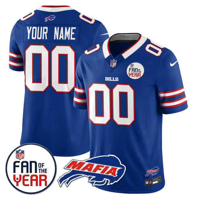 Men's Buffalo Bills "Fan Of The Year" Jersey - All Stitched