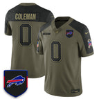 Olive Alternate / Keon Coleman - 0 / S