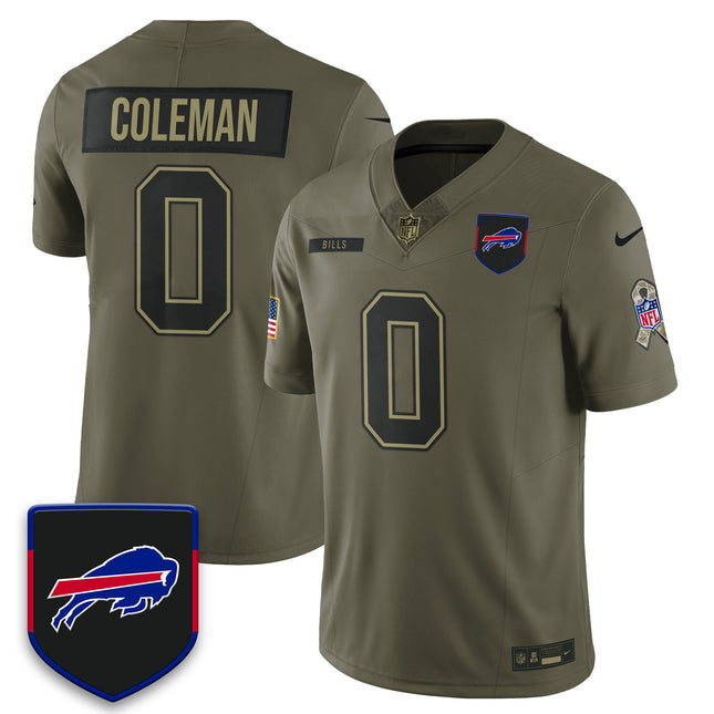 Buffalo Bills 2025 Salute to Service Limited Jersey - All Stitched