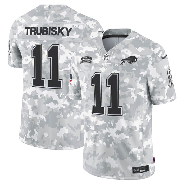 Buffalo Bills 2024 Salute to Service Vapor Limited Jersey - Arctic Camo - All Stitched