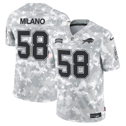 Buffalo Bills 2024 Salute to Service Vapor Limited Jersey - Arctic Camo - All Stitched