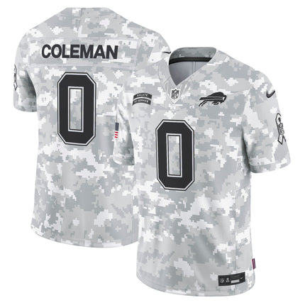 Buffalo Bills 2024 Salute to Service Vapor Limited Jersey - Arctic Camo - All Stitched