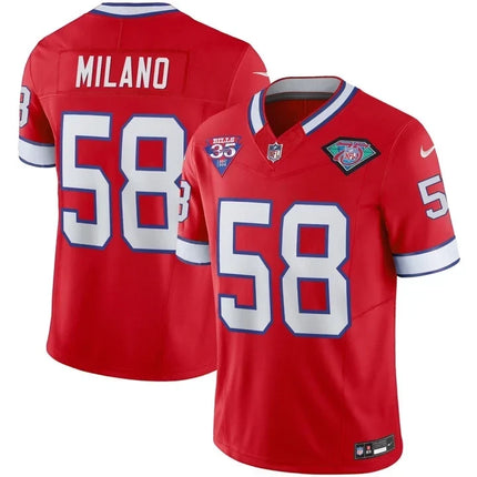 Men's Buffalo Bills 1994 Throwback Vapor Jersey - All Stitched