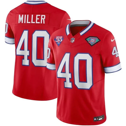 Men's Buffalo Bills 1994 Throwback Vapor Jersey - All Stitched
