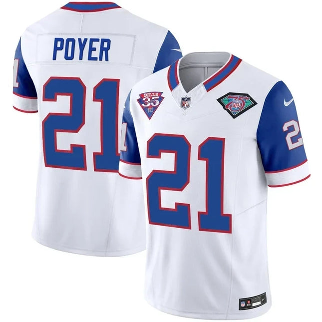 Men's Buffalo Bills 1994 Throwback Vapor Jersey - All Stitched