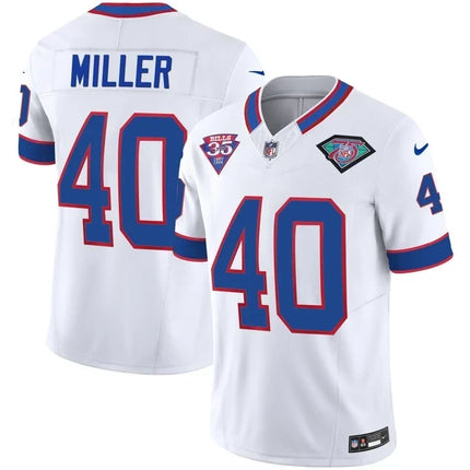 Men's Buffalo Bills 1994 Throwback Vapor Jersey - All Stitched