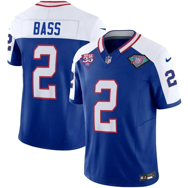 Men's Buffalo Bills 1994 Throwback Vapor Jersey - All Stitched