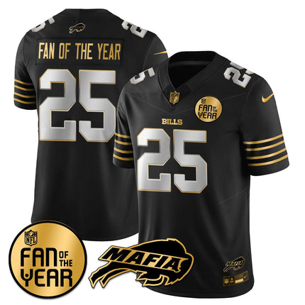 Women's Buffalo Bills "Fan Of The Year" Jersey - All Stitched