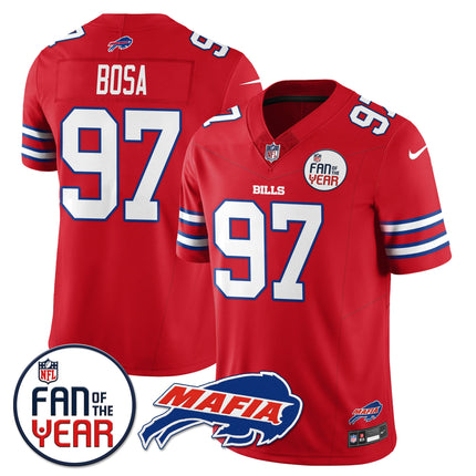 Women's Buffalo Bills "Fan Of The Year" Jersey - All Stitched
