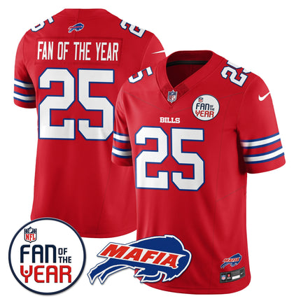 Women's Buffalo Bills "Fan Of The Year" Jersey - All Stitched
