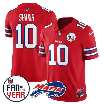 Women's Buffalo Bills "Fan Of The Year" Jersey - All Stitched