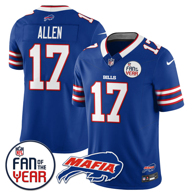 Women's Buffalo Bills "Fan Of The Year" Jersey - All Stitched