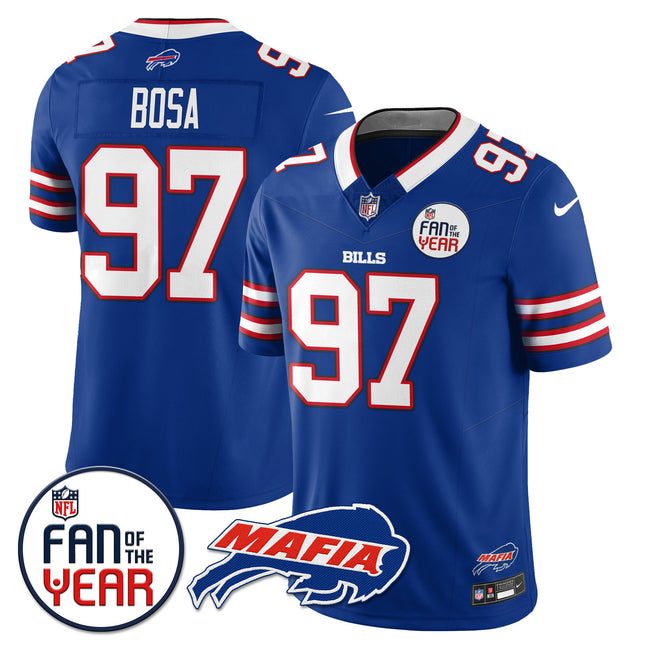 Women's Buffalo Bills "Fan Of The Year" Jersey - All Stitched