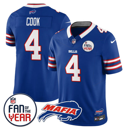 Women's Buffalo Bills "Fan Of The Year" Jersey - All Stitched