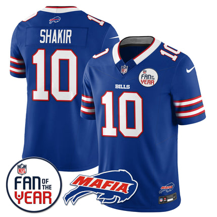 Women's Buffalo Bills "Fan Of The Year" Jersey - All Stitched