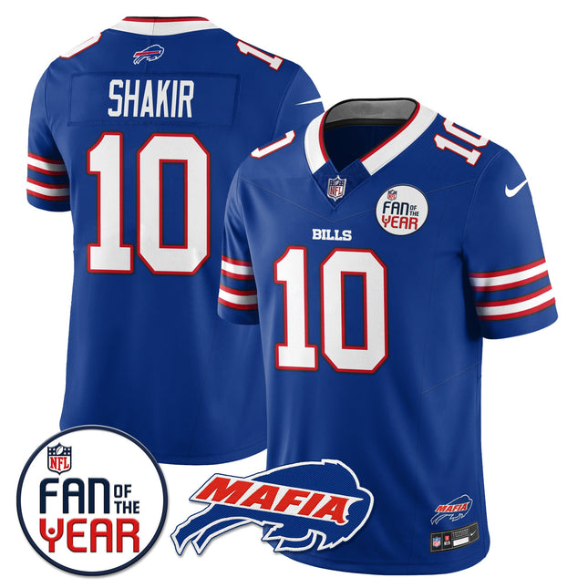Women's Buffalo Bills "Fan Of The Year" Jersey - All Stitched