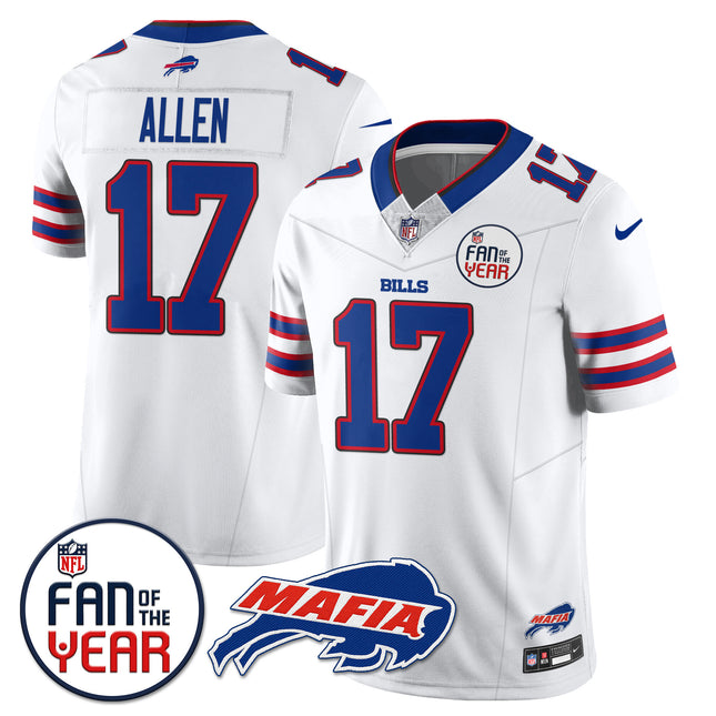 Women's Buffalo Bills "Fan Of The Year" Jersey - All Stitched