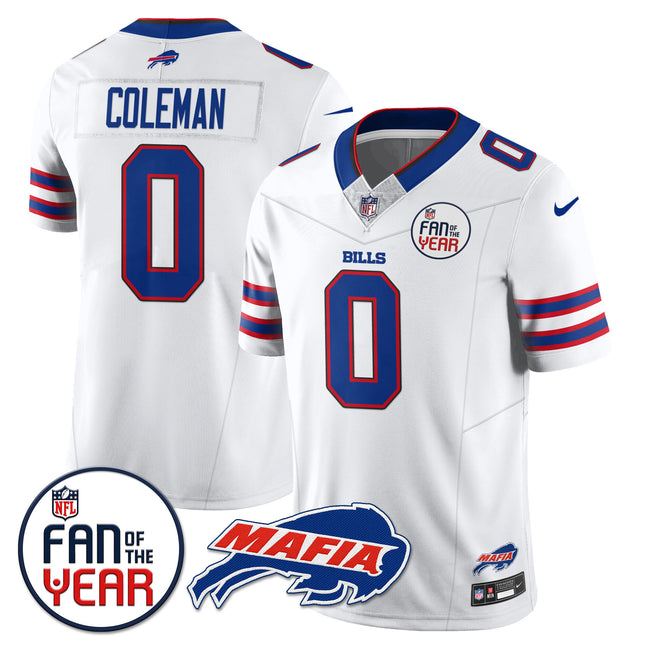 Women's Buffalo Bills "Fan Of The Year" Jersey - All Stitched