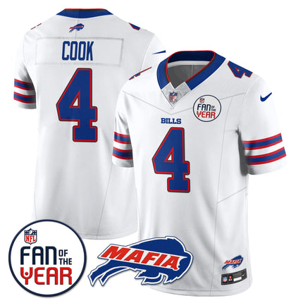 Women's Buffalo Bills "Fan Of The Year" Jersey - All Stitched
