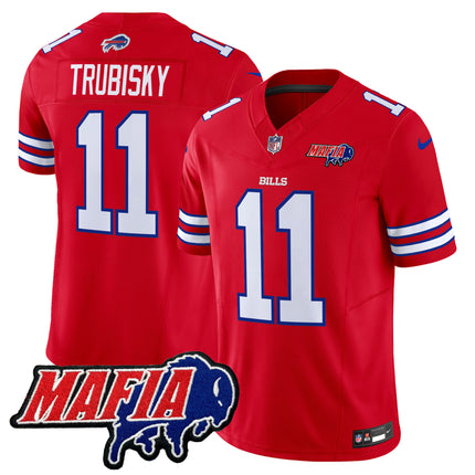 Men's Buffalo Bills 2024 Bills Mafia Patch Vapor Limited Jersey - All Stitched