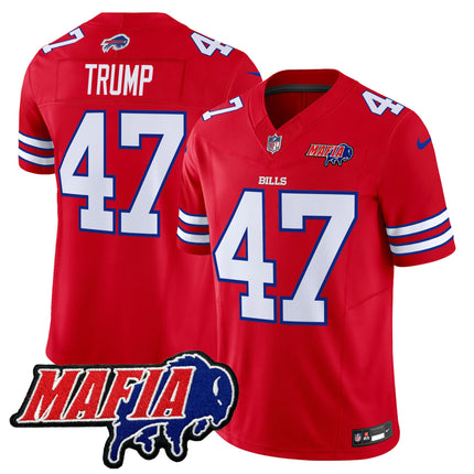 Men's Buffalo Bills 2024 Bills Mafia Patch Vapor Limited Jersey - All Stitched